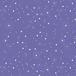 Interstellar in Violet Blue