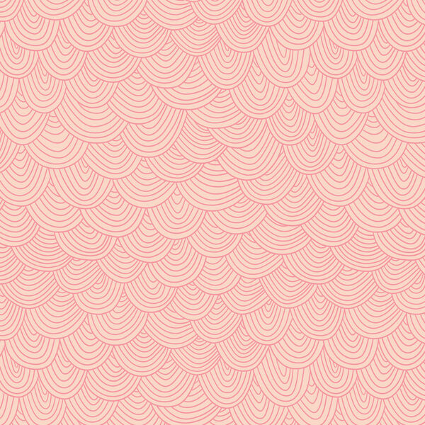 Scallop in Peach