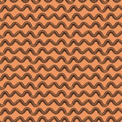 Swirl Stripe in Pumpkin