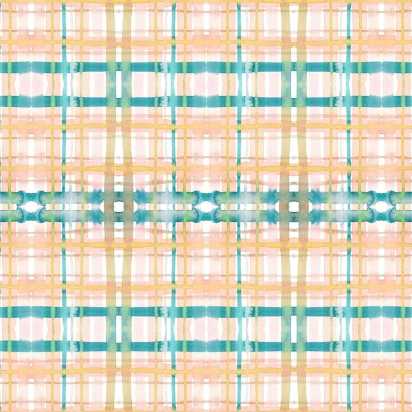 Plaid in Sherbet