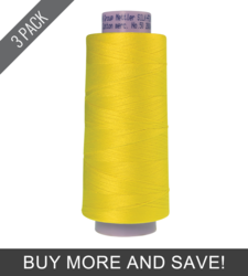 Lemon Zest (9150-3507) - Silk Finish Cotton 50wt - 2000 Yards (3 Pack)