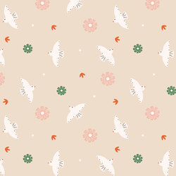A Little Birdie Told Me in Light Khaki