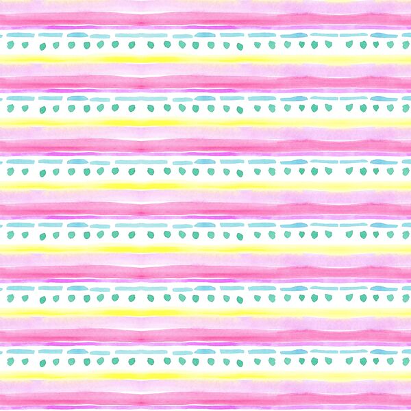 Icing Stripe in Bright Pink