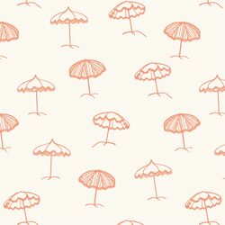 Umbrellas in Peach
