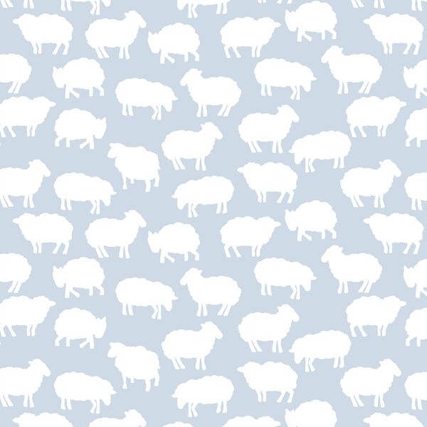 Sheep Silhouette in Cirrus