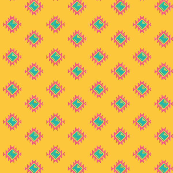 Aztec Diamond in Yellow