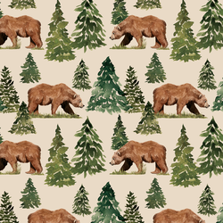 Bear Forest in Wild