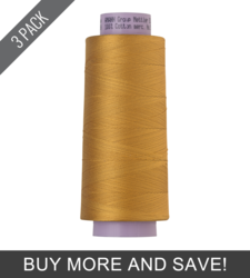 Honey (9150-10635) - Silk Finish Cotton 50wt - 2000 Yards (3 Pack)
