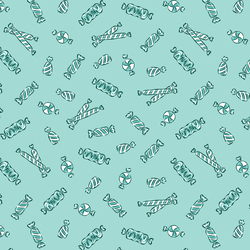 Peppermint Candy in Turquoise