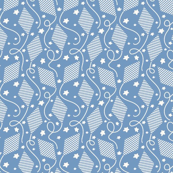 Kites in Morning Blue