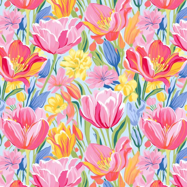 Pastel Tulips in Blithe