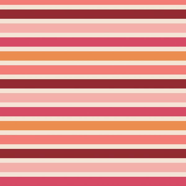 Winter Stripe in Pink