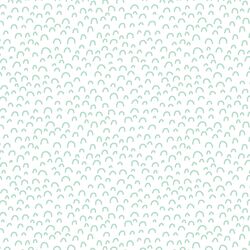 Doodle in Mint on White