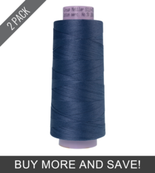 Blue Shadow (9150-0311) - Silk Finish Cotton 50wt - 2000 Yards (2 Pack)