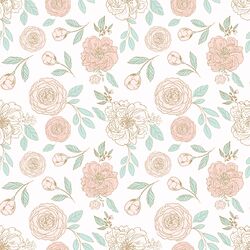 Small Princess Peonies in Royal