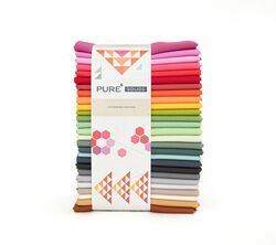 Pure Solids Half Yard Bundle in Gathering