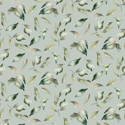 Scattered Leaves in Moss