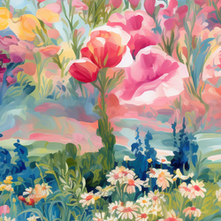 Large Meadow in Spring