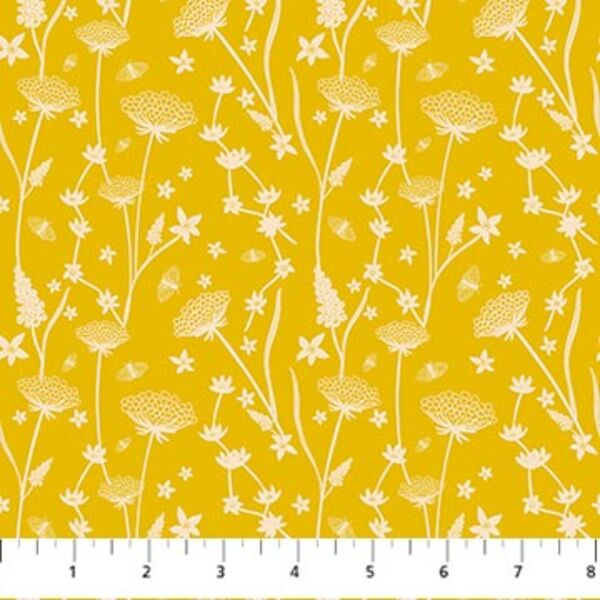 Floral in Gold