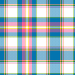 Spring Tulips Plaid in Dusk