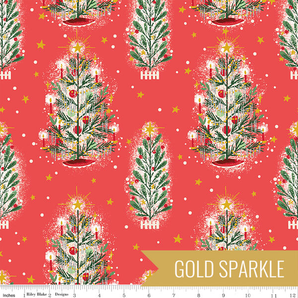 Honour Christmas in Red Sparkle
