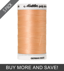 Heather Pink (2596-1060) - Poly Sheen - 875 Yards (5 Pack)