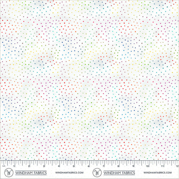 Pin Dot in White