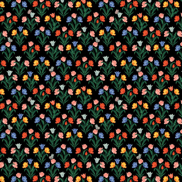 Tulips in Black