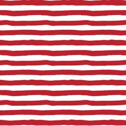Painted Stripes in Red Apple