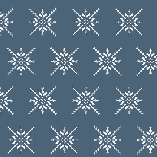 Snowflake Stitch in Twilight