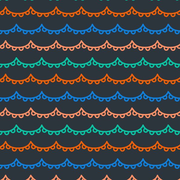 Streamers in Azul