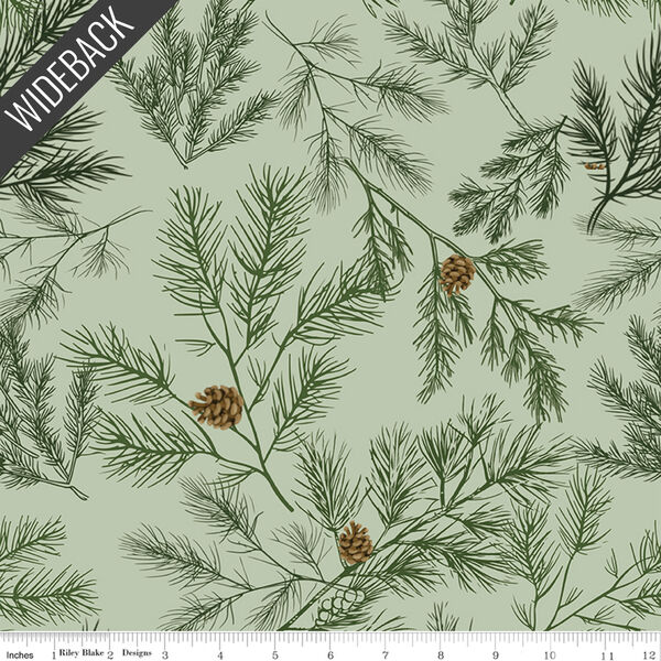 Pine Wideback in Light Green