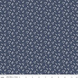 Flower Toss in Denim
