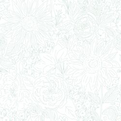 Paperie in Frosty on White