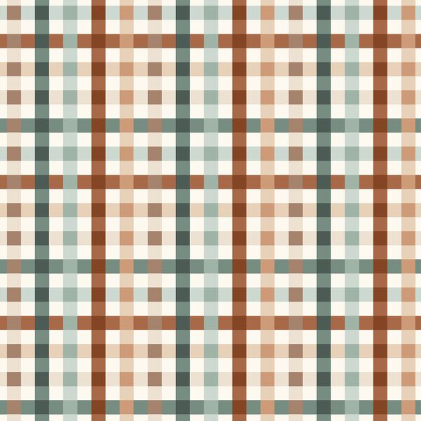 Woodland Gingham in Cream