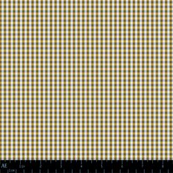 Mercerie Gingham in Olive Mustard