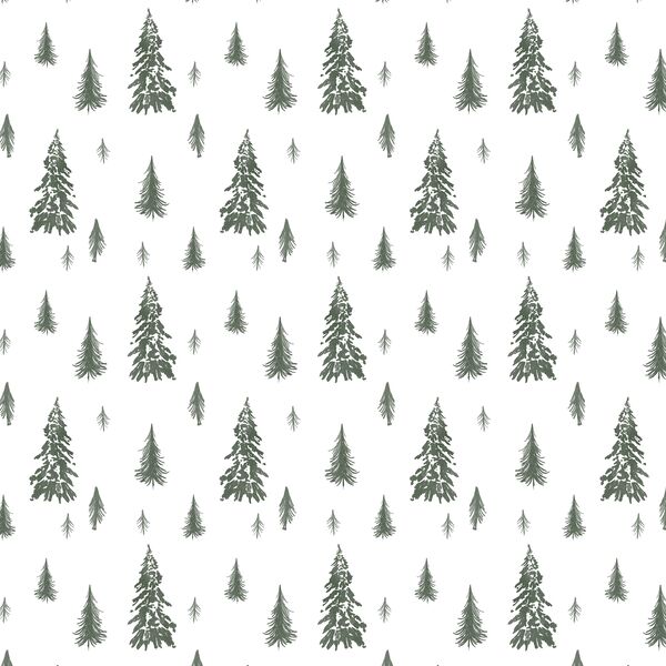 Snowy Pines in Kale