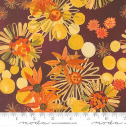 Black Eyed Florals in Woodsy