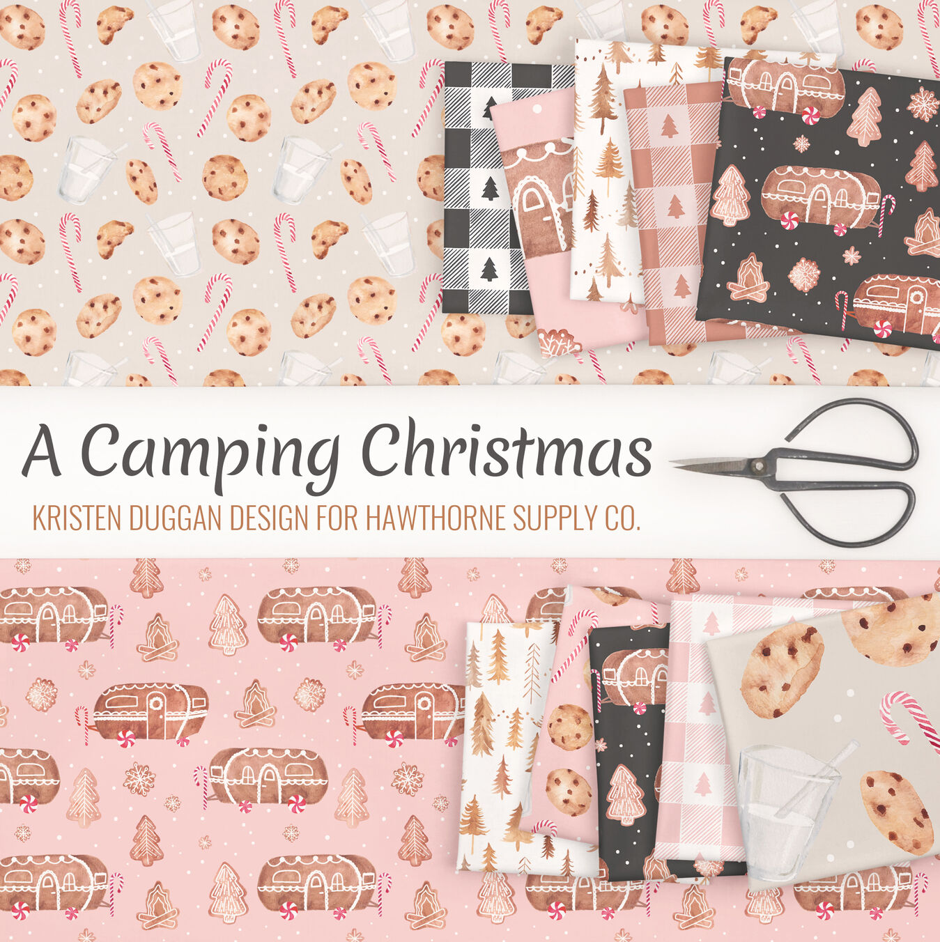 A Camping Christmas Poster Image