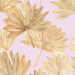 Dried Sun Palm in Light Mulberry