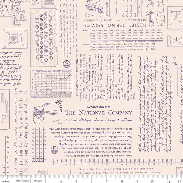 TYPEography Background in Plum