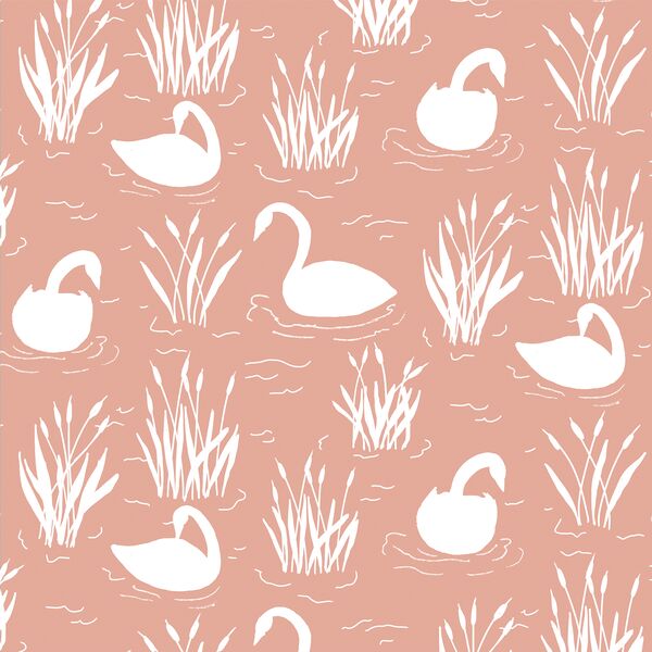 Silhouettes in Pink Lily