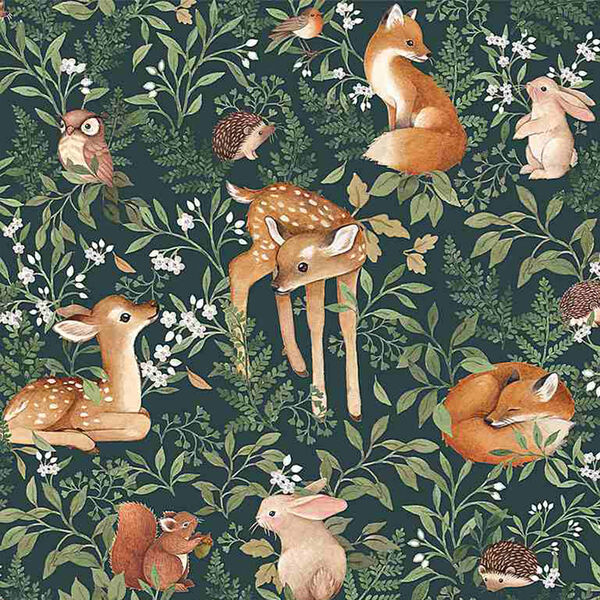 Little Fawn and Friends in Willow