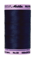 Navy (9104-0825) - Silk Finish Cotton 50wt - 547 Yards