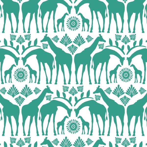 Giraffe Tribe in Jade