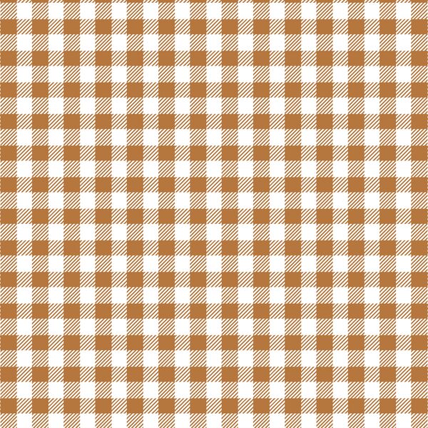 Small Buffalo Plaid in Ginger