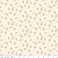 Ditsy in Cream