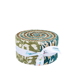 Expressions Batiks 2.5" Strip Roll in Decorator Style Cedar Stone