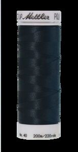 Charcoal (3406-4174) - Poly Sheen - 220 Yards