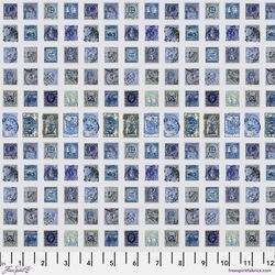 Stamps in Indigo